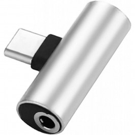 XoKo USB Type-C to AUX mini jack 3.5mm 2-in-1 (AC-205-SLV)
