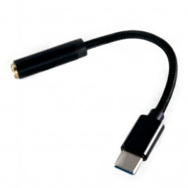 ExtraDigital USB Type-C to 3.5mm 0.12m Black (KBA1760)