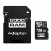 GOODRAM 128 GB microSDXC class 10 UHS-I + SD Adapter M1AA-1280R12 - зображення 1