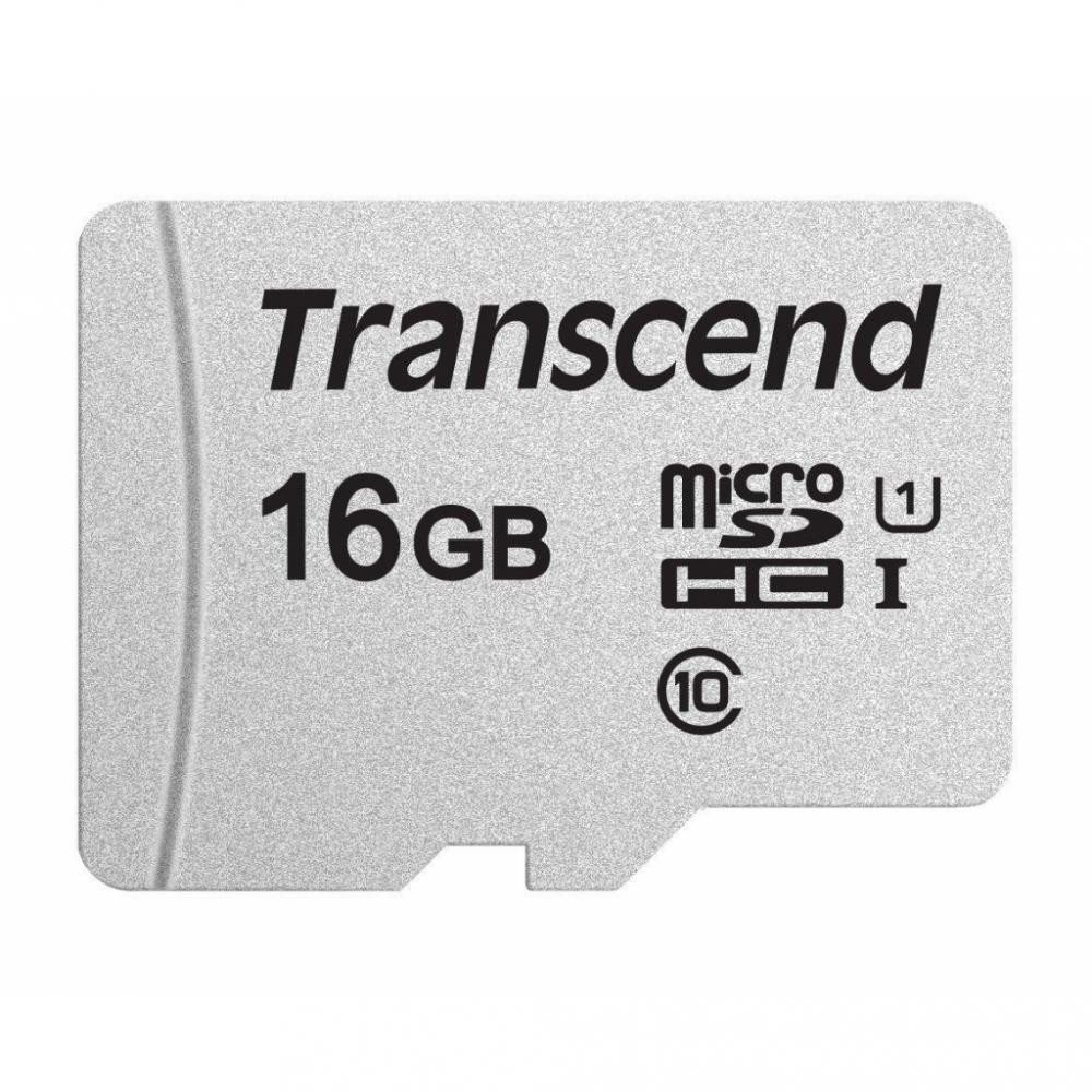 Transcend 16 GB microSDHC UHS-I 300S TS16GUSD300S - зображення 1