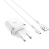 Hoco C12Q Smart QC3.0 + MicroUSB White - зображення 4