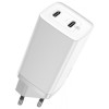 Baseus GaN2 Lite Quick Charger C+C 65W White (CCGAN2L-E02) - зображення 2