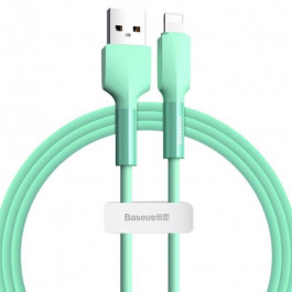   Baseus Silica Gel Cable USB for Lightning 1m Green (CALGJ-06)