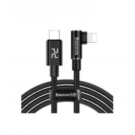 Baseus MVP Elbow Type-C to iP Cable PD 18W 2А 1м Black (CATLMVP-A01)