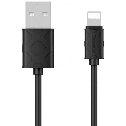 Baseus USB Cable to Lightning Yaven 1m Black (CALUN-01) - зображення 1