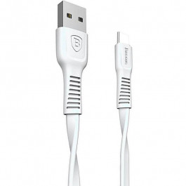 Baseus USB Cable to USB-C Tough 1m White (CATZY-B02)