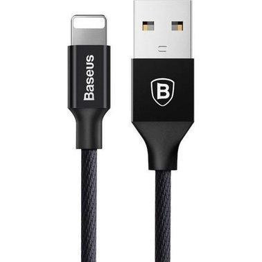 Baseus USB Cable to Lightning Yiven 1.8m Black (CALYW-A01) - зображення 1