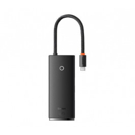 Baseus Lite Series 6-Port USB-A HUB Black (WKQX050001)