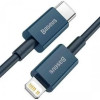 Baseus Superior Series Fast Charging Data Cable Type-C to Lightning PD 20W 2m Blue (CATLYS-C03) - зображення 6