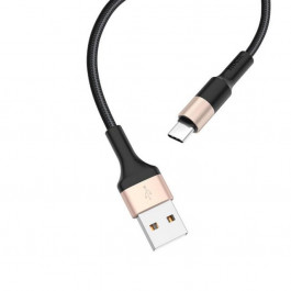 Hoco X26 Xpress USB Type-C 1m Black/Gold