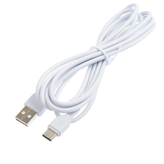 Hoco X20 USB Type-C 2m White - зображення 1