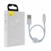 Baseus Superior Series Fast Charging Data Cable USB to iP 2.4A 0.25m White (CALYS-02) - зображення 2