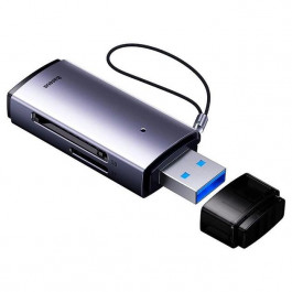 Baseus Lite Series USB-A to SD/TF Gray (WKQX060013)