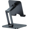 Baseus Desktop Biaxial Foldable Metal Stand Gray (LUSZ000113) - зображення 2