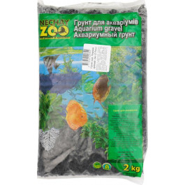 Nechay Zoo Грунт для аквариума маленький черный 2-5 мм 2 кг