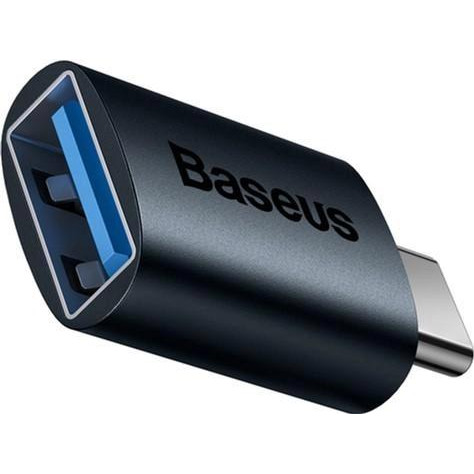 Baseus Ingenuity Series Type-C Male to USB 3.1 Female Mini OTG Blue (ZJJQ000003) - зображення 1