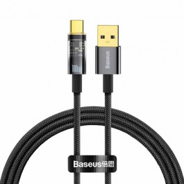 Baseus Explorer Series 100W USB Type-A to USB Type-C 2m Black (CATS000301)