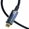 Baseus Explorer Series USB Type-C - Lightning 20W 1m Blue (CATS000003) - зображення 3