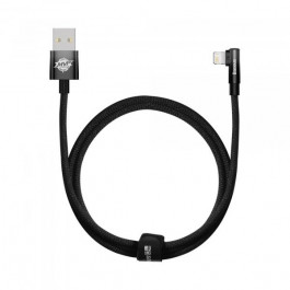 Baseus MVP 2 Elbow-shaped Fast Charging Data Cable USB to Lightning 2.4A 1m Black (CAVP000001)