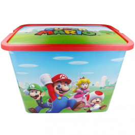 Stor Super Mario Storage Click Box 23L (Stor-09596)