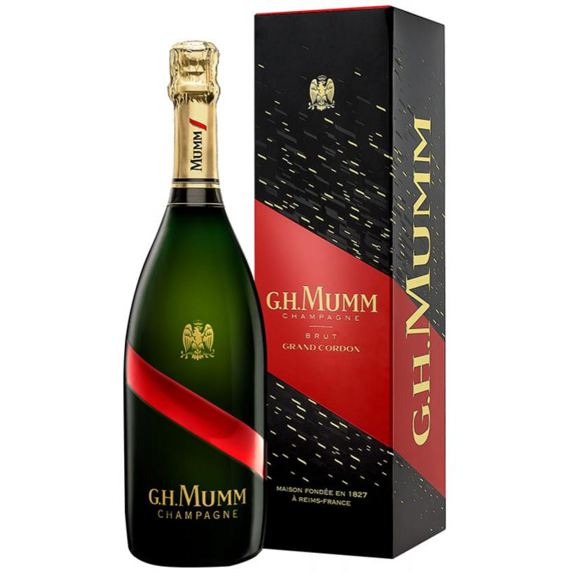G.H.Mumm Шампанське  Grand Cordon Brut, 12%, 0.75 л (3915) (3043709001005) - зображення 1