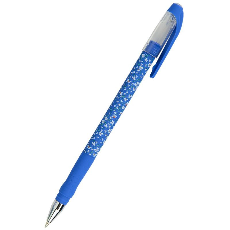 Axent Ручка кулькова  Blue floral, синя (AB1049-36-A) - зображення 1