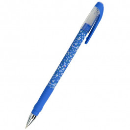 Axent Ручка кулькова  Blue floral, синя (AB1049-36-A)