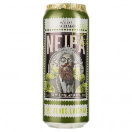 Volfas Engelman Пиво  NeIpa, світле, з/б, 5%, 0,5 л (4770301235338)