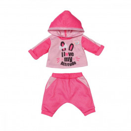 Zapf Creation Набор одежды для куклы - Спортивный костюм (роз.)  830109-1