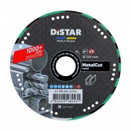 Distar 1A1R V 125x1,5/1,2x2,5x22,2 Metal CUT, 125, 22,23 (89568442044)