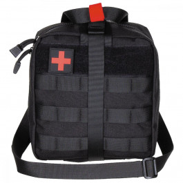 MFH Pouch First Aid, large, "MOLLE", black (30631A)