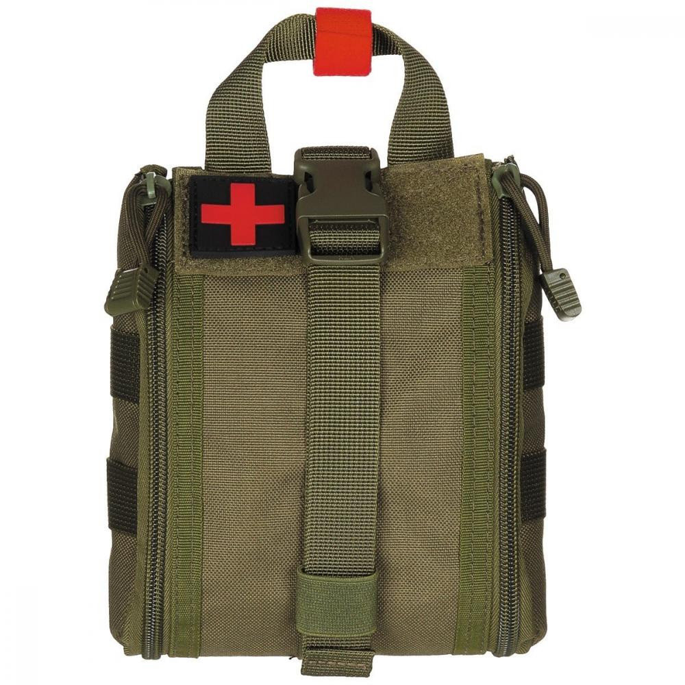 MFH Pouch First Aid, small, "MOLLE", OD green (30630B) - зображення 1