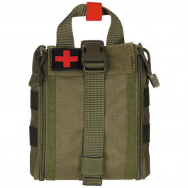 MFH Pouch First Aid, small, "MOLLE", OD green (30630B)