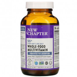 New Chapter БАД Мультивітамінний комплекс для чоловіків 55+, One Daily Multi, , 1 в день, 72 таблетки
