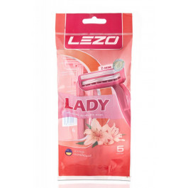 Lezo Одноразовий станок для гоління  Леді, жіночий, 5 шт.