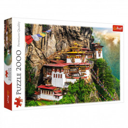 Trefl Пазл Тигровое гнездо, Бутан 2000 элементов (27092)