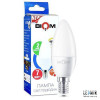 Biom LED BT-570 C37 6W E14 4500К матовая - зображення 1