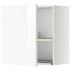 IKEA METOD Навісна шафа з сушаркою для посуду, білий/Ringhult білий, 60x60 см (294.648.67) - зображення 1