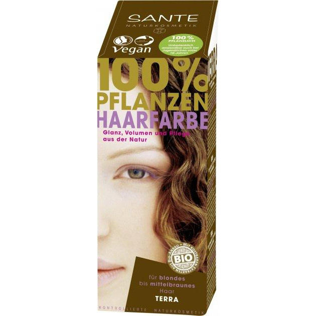 Sante Фарба для волосся  рослинна Земля/Terra 100 г (4025089041818) - зображення 1
