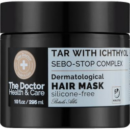 The Doctor Health & Care Маска  Health & Care Tar With Ichthyol + Sebo-stop Complex 295 мл (8588006042559)
