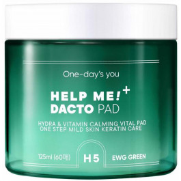 One-Day's You Тонер-диски для обличчя  Help Me Dacto Pad 60 шт (8809452671521)