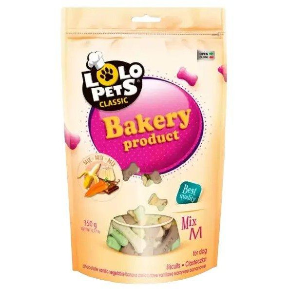 Lolo Pets Classic Bakery Бисквиты Mix M 350 г (LO-80801) - зображення 1
