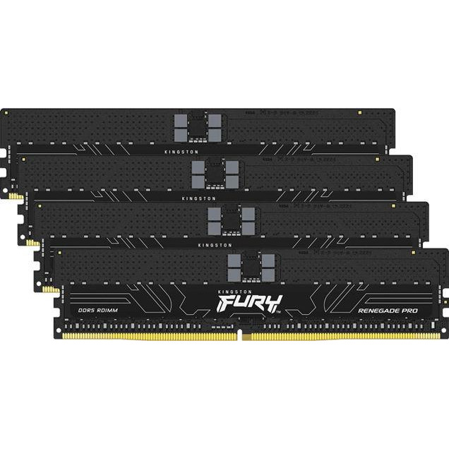 Kingston FURY 128 GB (4x32GB) DDR5 6000 MHz Renegade Pro EXPO (KF560R32RBEK4-128) - зображення 1