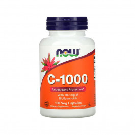 Now Vitamin C 1000, 100 веганкапс.