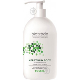 Biotrade Лосьйон для тіла  KERATOLIN зволожуючий з 8% сечовини та м&apos;яким кератолітичним ефектом 400 мл (