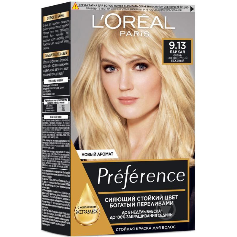 L'Oreal Paris Краска для волос  Preference №9.13 Байкал (3600520248844) - зображення 1
