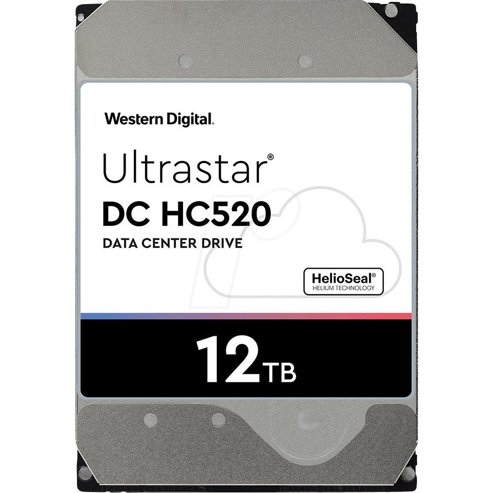 WD Ultrastar DC HC520 SATA 12 TB (HUH721212ALE600/0F29590) - зображення 1