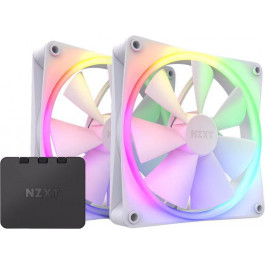 NZXT F140 RGB Twin Pack White (RF-R14DF-W1)