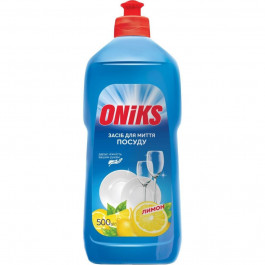 Oniks Засіб для ручного миття посуду  лимон 0,5л (4820191760394)