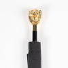 Pasotti Ombrelli Зонт складной  64 6768-1 W37 черный полуавтомат с ручкой Лев - зображення 2